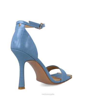 Menbur mujer dumortierita 204L761 tacones altos azul claro