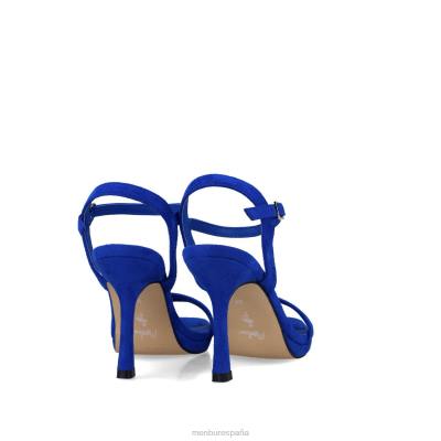 Menbur mujer ecuuleus 204L723 tacones altos azul medio