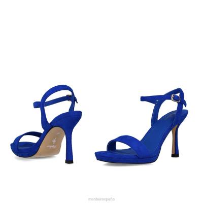 Menbur mujer ecuuleus 204L723 tacones altos azul medio