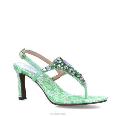 Menbur mujer eiar 204L5517 tacones altos verde