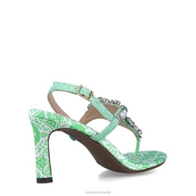 Menbur mujer eiar 204L5517 tacones altos verde