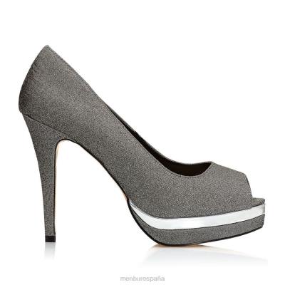 Menbur mujer el almendral 204L773 tacones altos gris