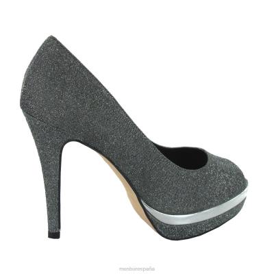 Menbur mujer el almendral 204L773 tacones altos gris