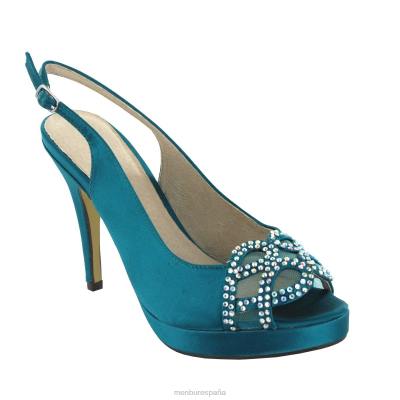 Menbur mujer el chaparral 204L4697 tacones altos azul medio