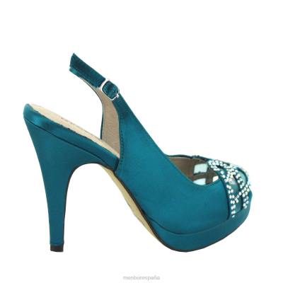 Menbur mujer el chaparral 204L4697 tacones altos azul medio