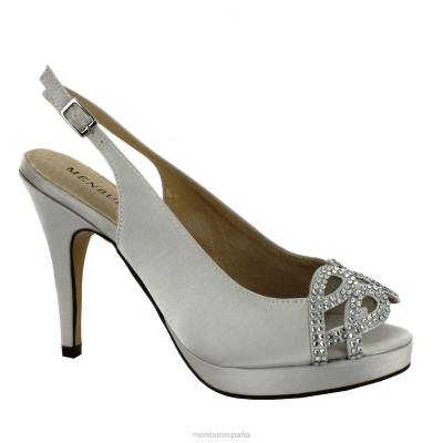 Menbur mujer el chaparral 204L4699 tacones altos gris