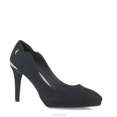 Menbur mujer eleusis 204L1551 tacones altos negro