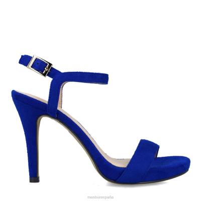 Menbur mujer eleusis 204L3974 tacones altos azul medio