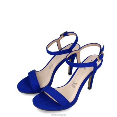 Menbur mujer eleusis 204L3974 tacones altos azul medio