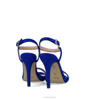 Menbur mujer eleusis 204L3974 tacones altos azul medio