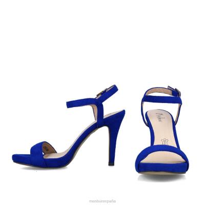 Menbur mujer eleusis 204L3974 tacones altos azul medio