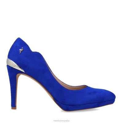 Menbur mujer eleusis 204L5498 tacones altos azul medio