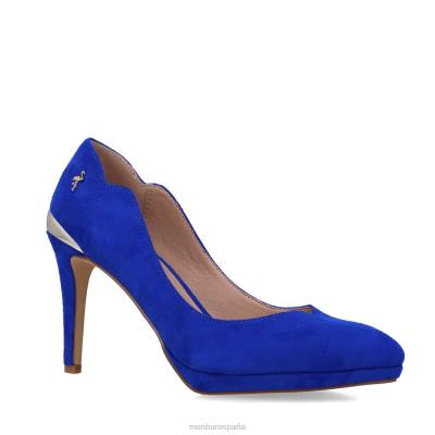 Menbur mujer eleusis 204L5498 tacones altos azul medio