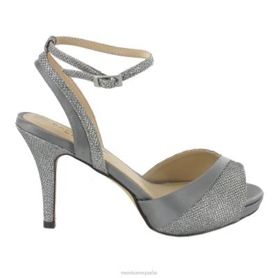 Menbur mujer emiratos 204L1363 tacones altos gris