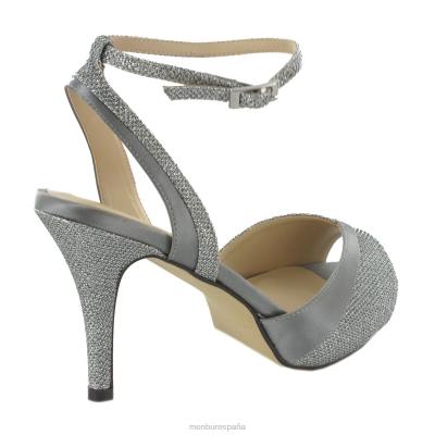 Menbur mujer emiratos 204L1363 tacones altos gris