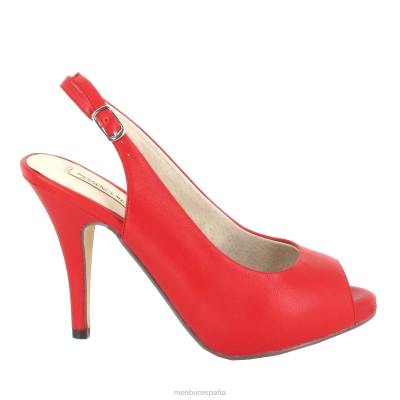 Menbur mujer engelman 204L4622 tacones altos rojo