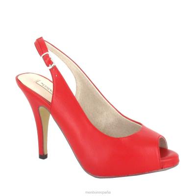 Menbur mujer engelman 204L4622 tacones altos rojo