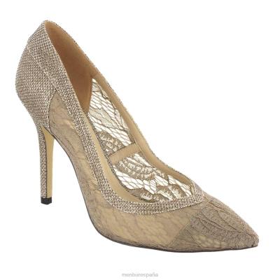 Menbur mujer ensalada 204L4878 tacones altos beige