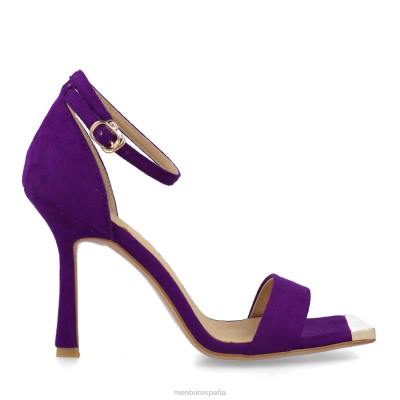 Menbur mujer enstatita 204L3766 tacones altos Violeta