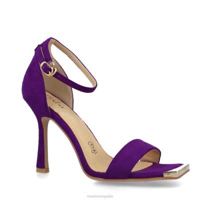 Menbur mujer enstatita 204L3766 tacones altos Violeta