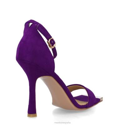 Menbur mujer enstatita 204L3766 tacones altos Violeta