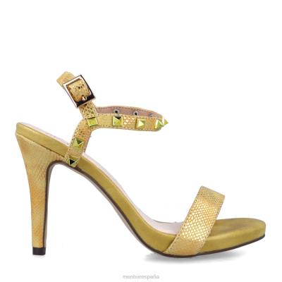 Menbur mujer erinia 204L5401 tacones altos amarillo