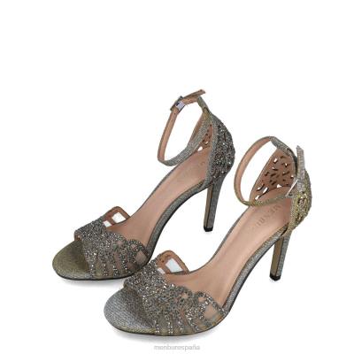 Menbur mujer escondida 204L3769 tacones altos gris