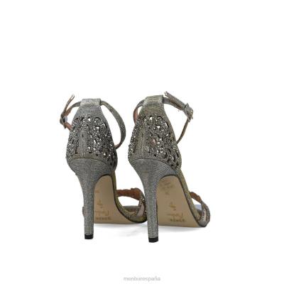 Menbur mujer escondida 204L3769 tacones altos gris