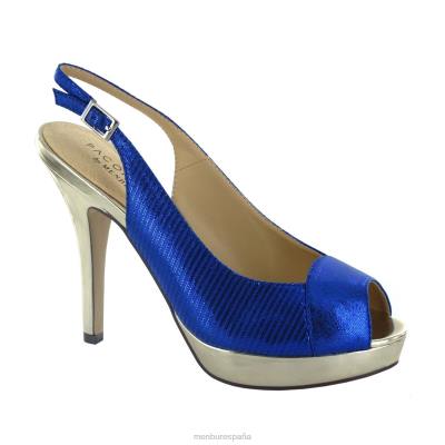 Menbur mujer escoznar 204L4681 tacones altos azul medio