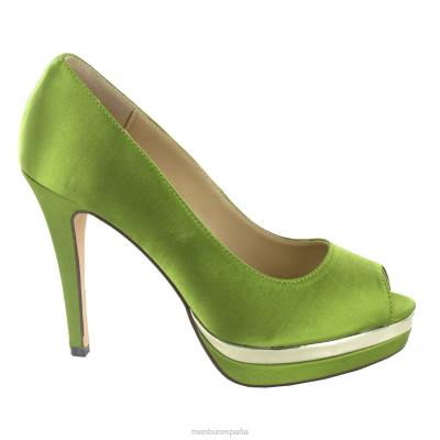 Menbur mujer esencia 204L4519 tacones altos verde