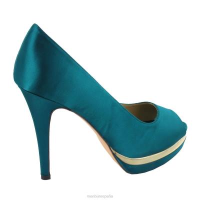 Menbur mujer esencia 204L4524 tacones altos azul medio