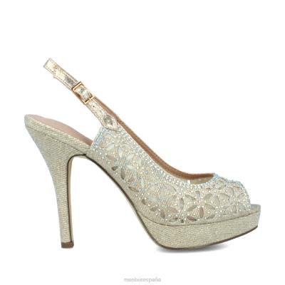 Menbur mujer espora 204L4090 tacones altos beige