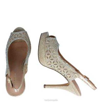 Menbur mujer espora 204L4090 tacones altos beige