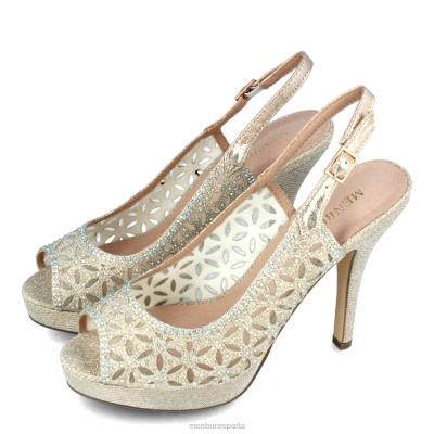 Menbur mujer espora 204L4090 tacones altos beige