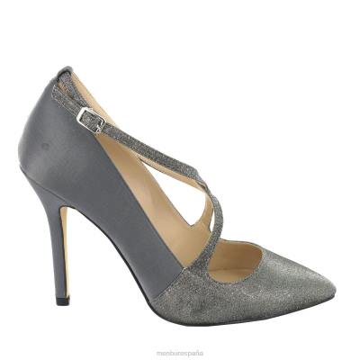 Menbur mujer estepa 204L4734 tacones altos gris