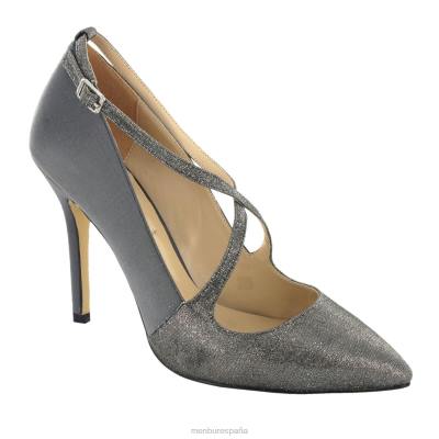 Menbur mujer estepa 204L4734 tacones altos gris