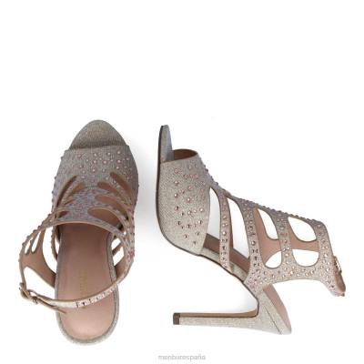 Menbur mujer esterpeto 204L4197 tacones altos beige