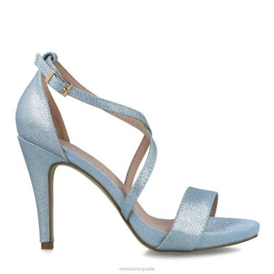 Menbur mujer estilbo 204L4012 tacones altos azul claro