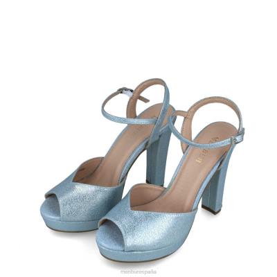 Menbur mujer estilbo 204L4014 tacones altos azul claro