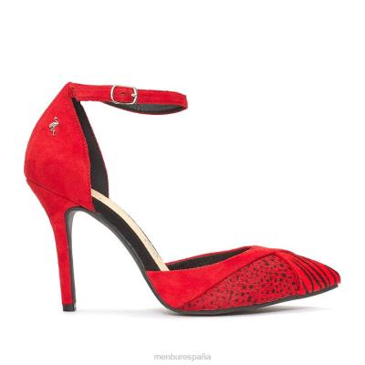 Menbur mujer estraorino 204L1424 tacones altos rojo