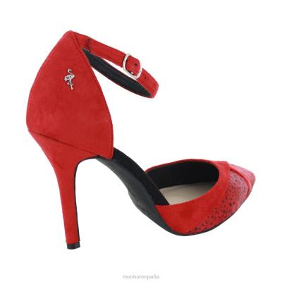 Menbur mujer estraorino 204L1424 tacones altos rojo