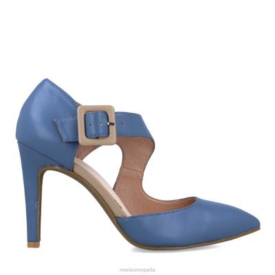 Menbur mujer euterpe 204L1522 tacones altos azul claro