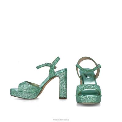 Menbur mujer fénix 204L718 tacones altos verde