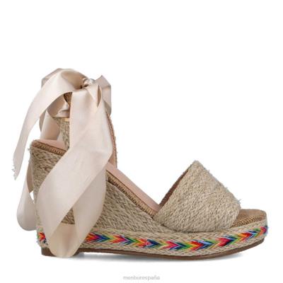 Menbur mujer faetonte 204L1541 tacones altos beige