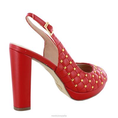 Menbur mujer faraldi 204L5245 tacones altos rojo