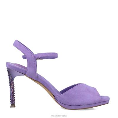 Menbur mujer februata 204L5132 tacones altos Violeta