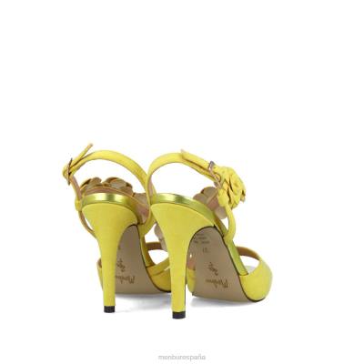 Menbur mujer fenonte 204L1256 tacones altos amarillo