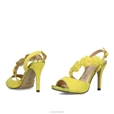 Menbur mujer fenonte 204L1256 tacones altos amarillo