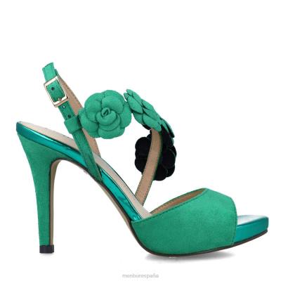 Menbur mujer fenonte 204L4918 tacones altos verde