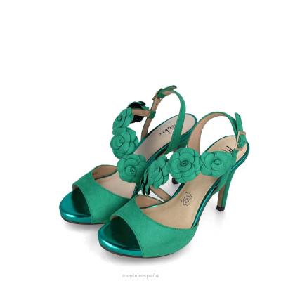 Menbur mujer fenonte 204L4918 tacones altos verde